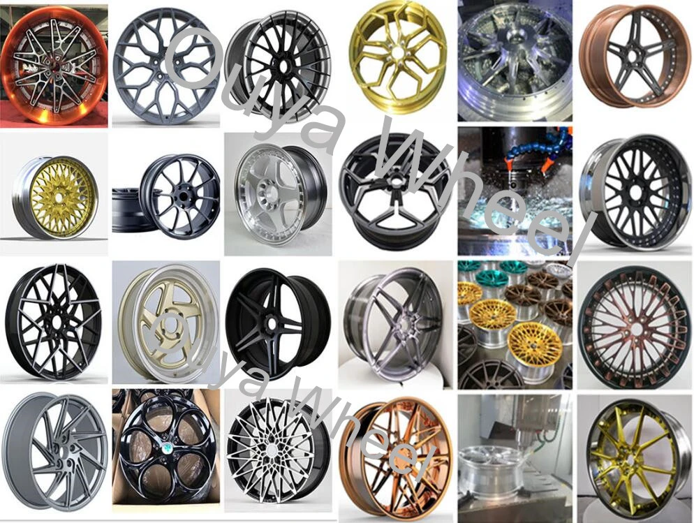 2023 Top Sale Custom Auto Parts Wheel Hub Rim Spoke Alloy Wheel